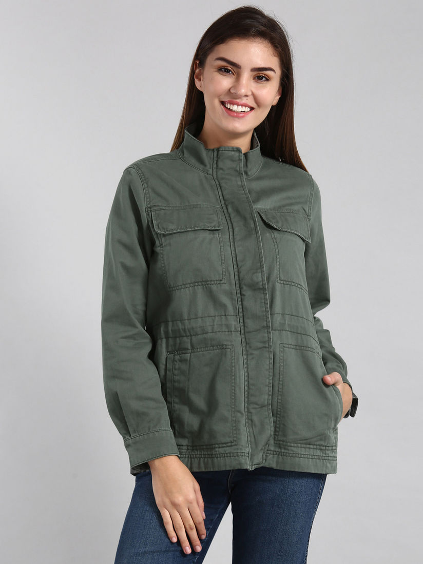 gap twill jacket