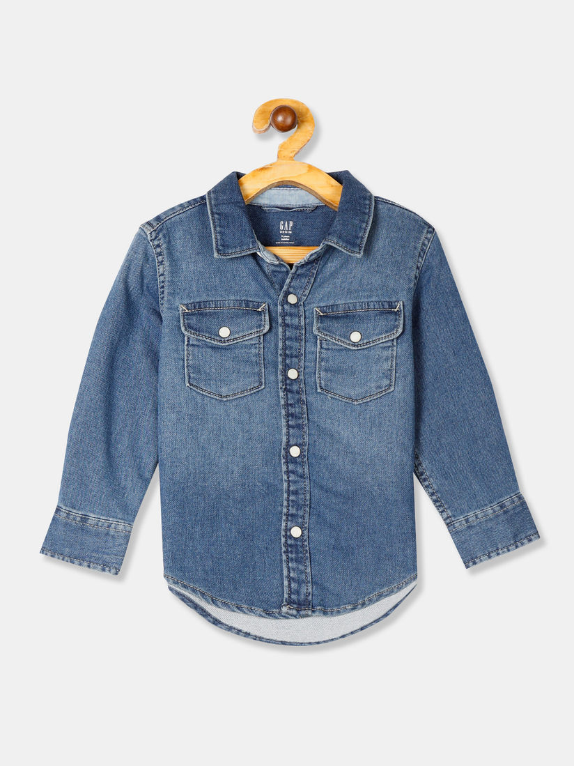 the gap denim shirt
