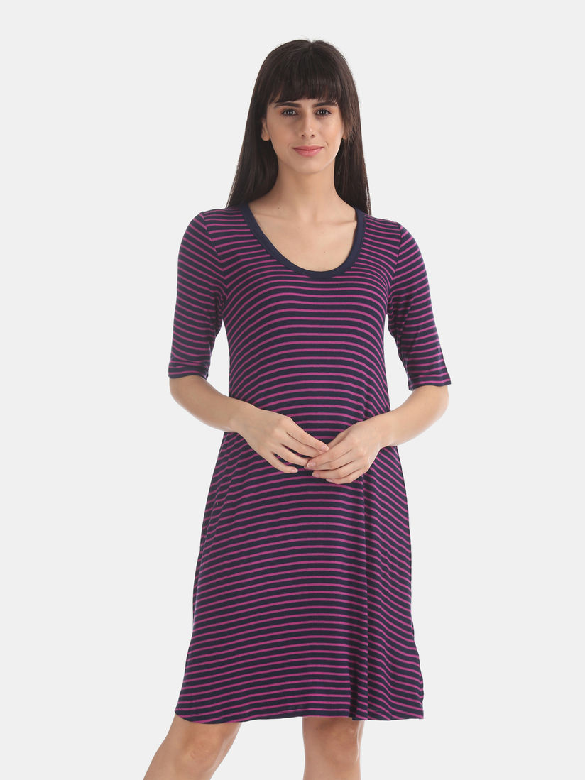 gap purple dress