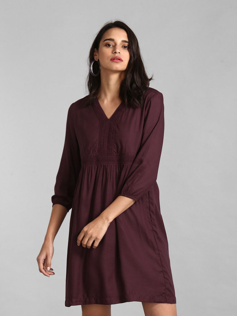 gap purple dress