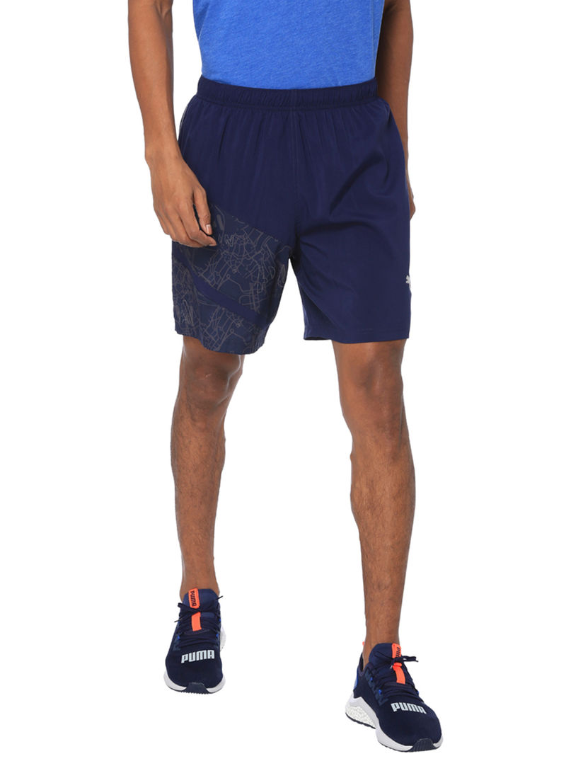 Puma Sports Shorts Buy Puma Men S Ignite Graphic Running Shorts Online Nykaa Fashion