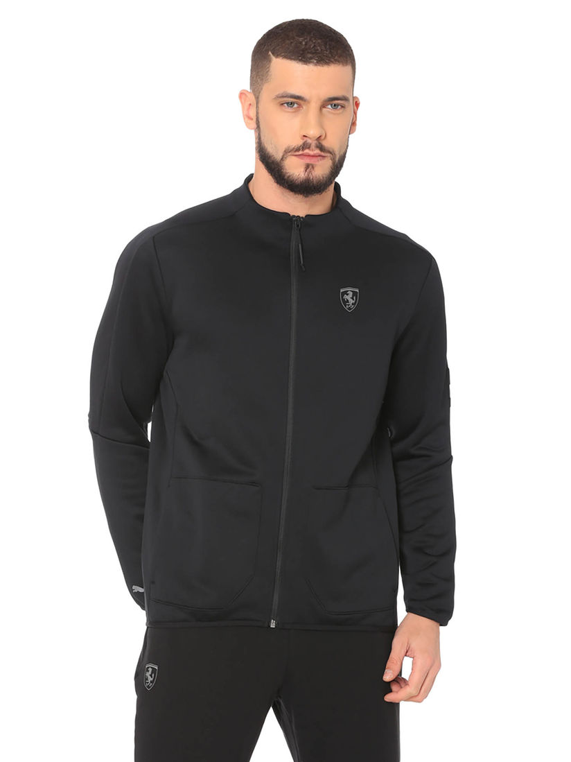 puma ferrari evoknit midlayer puffer sweatshirt
