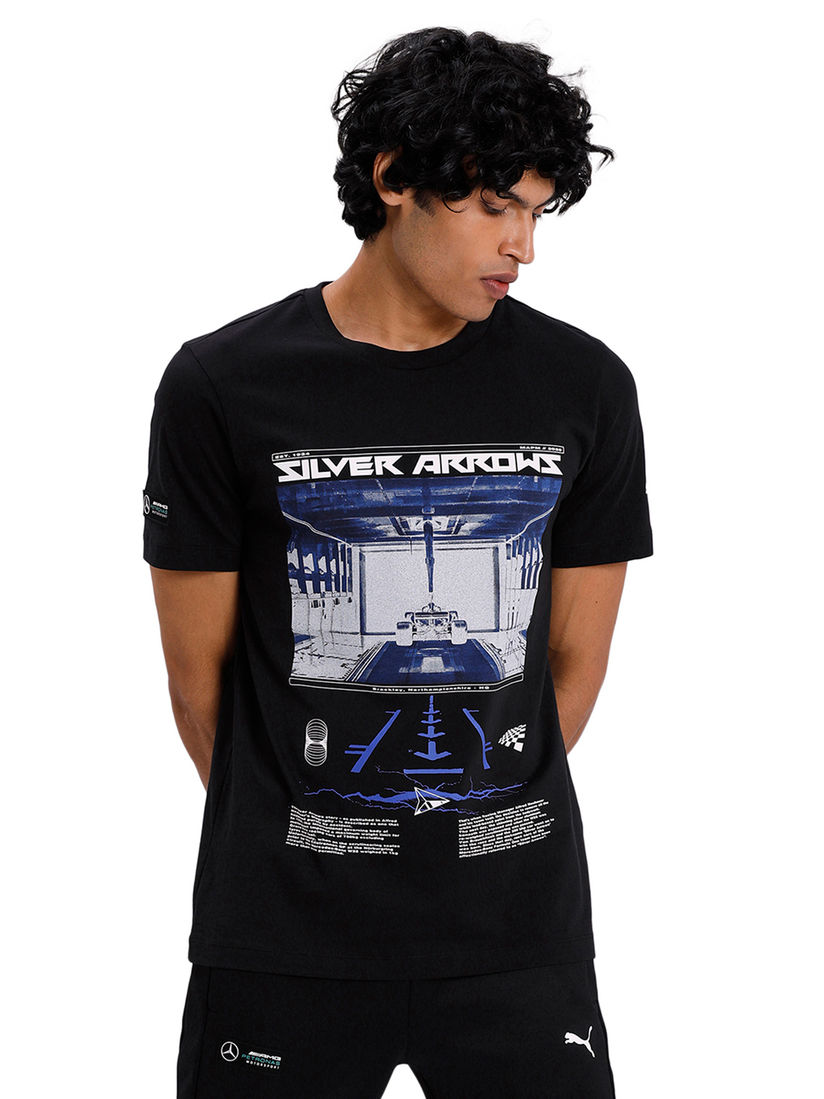 Puma T-Shirts : Buy Puma Men's Mercedes-AMG Petronas Silver Arrows Graphic  Tee Online|Nykaa Fashion.