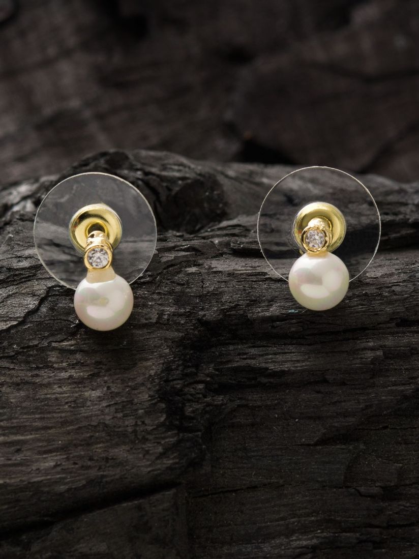 E2O Earrings : Buy E2O Rhodium Plated 