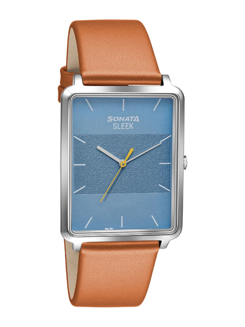 sonata watch blue