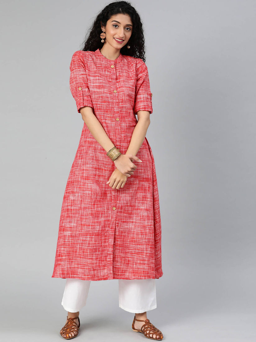 handloom kurti designs