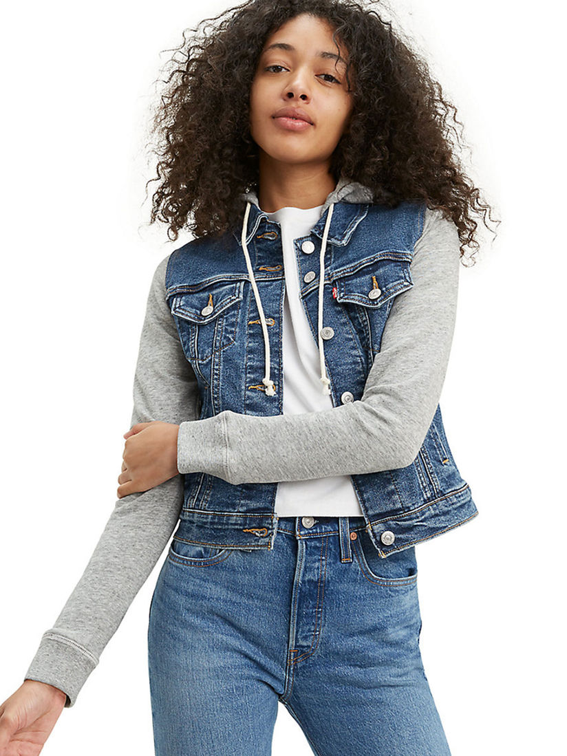 hybrid trucker jacket