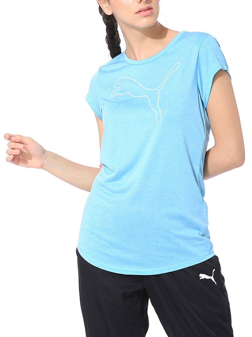 puma active logo tee