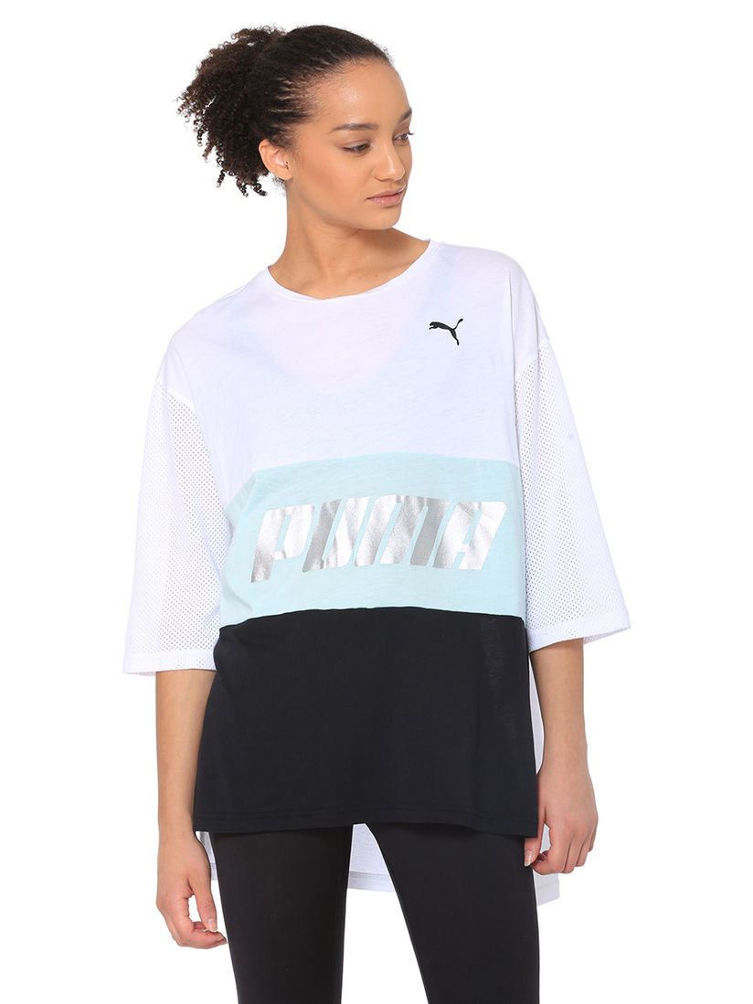puma modern sports boyfriend tee