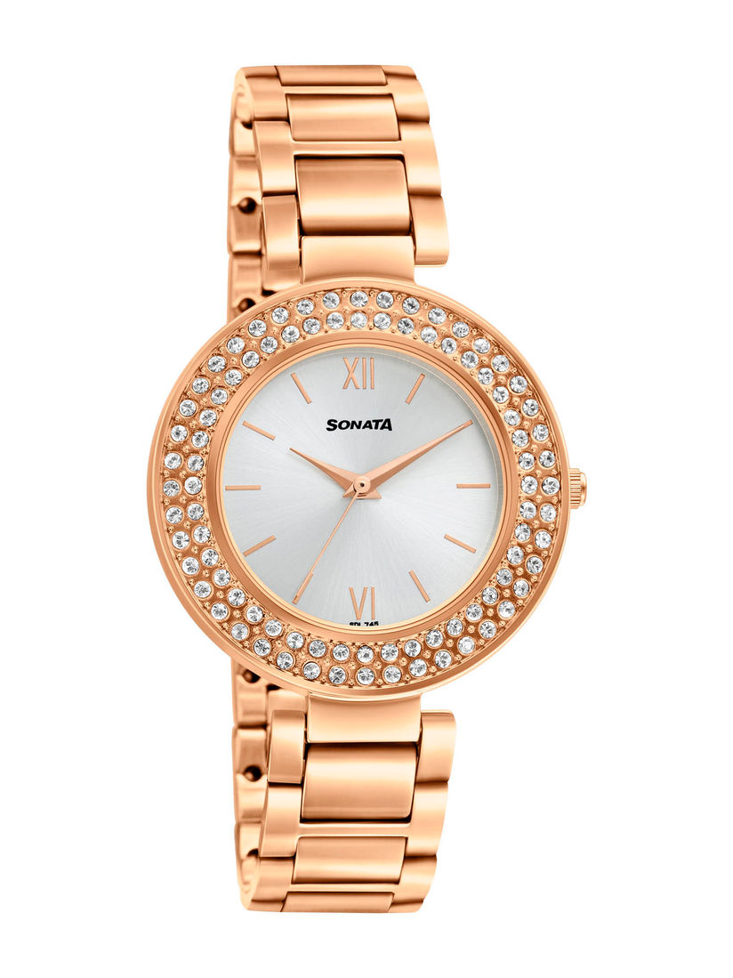 sonata blush watch