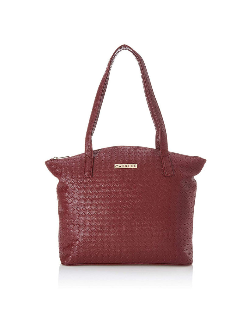 caprese maroon handbag