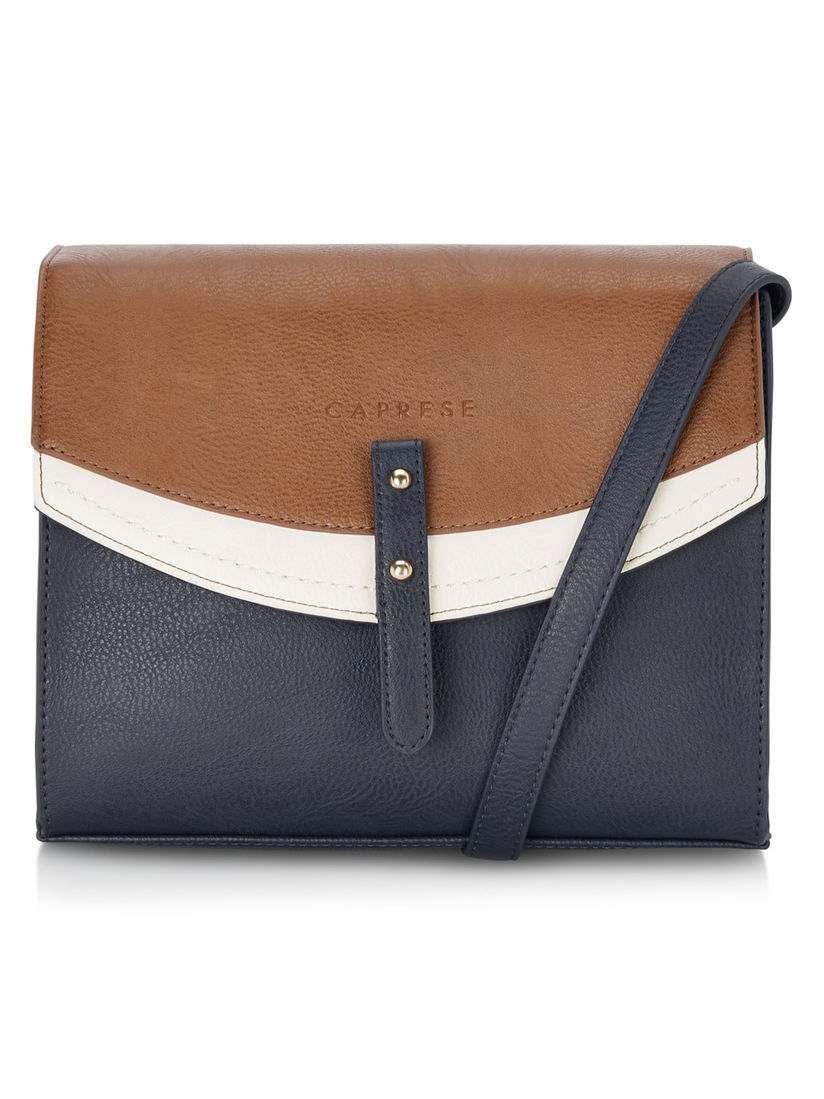 caprese maroon sling bag