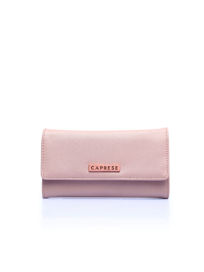 caprese pink wallet
