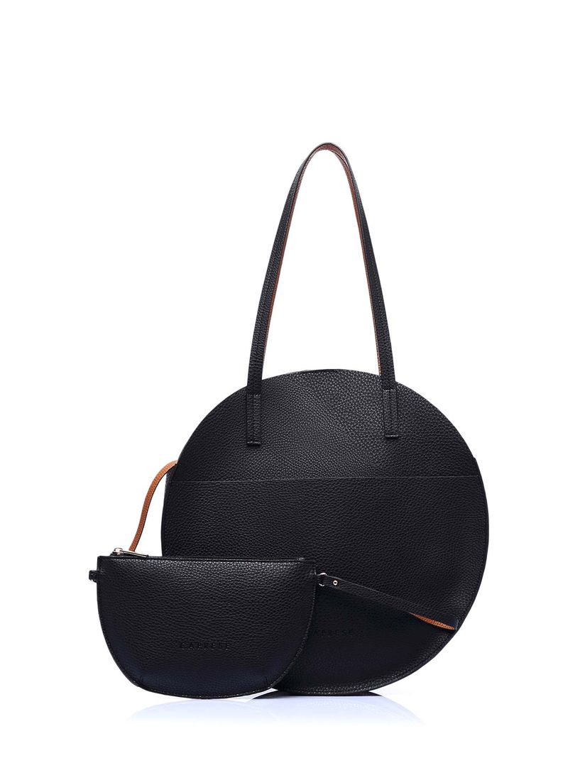 caprese black handbag