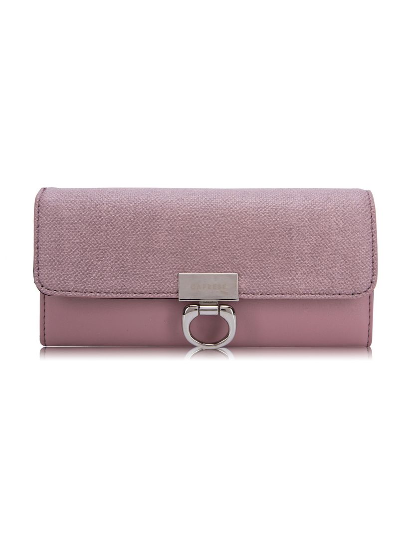 caprese pink wallet