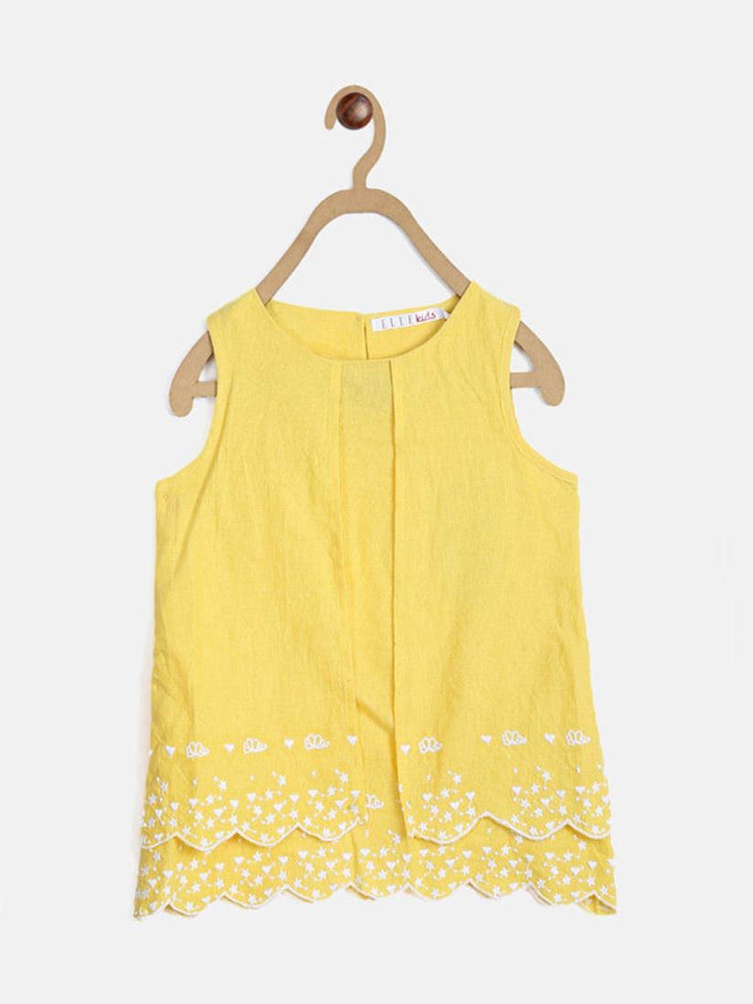 yellow tops online shopping