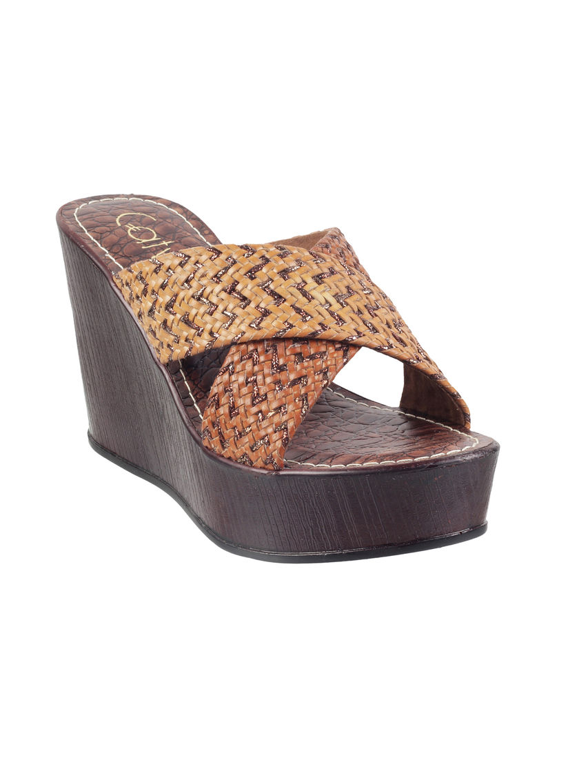 Catwalk brown wedges clearance