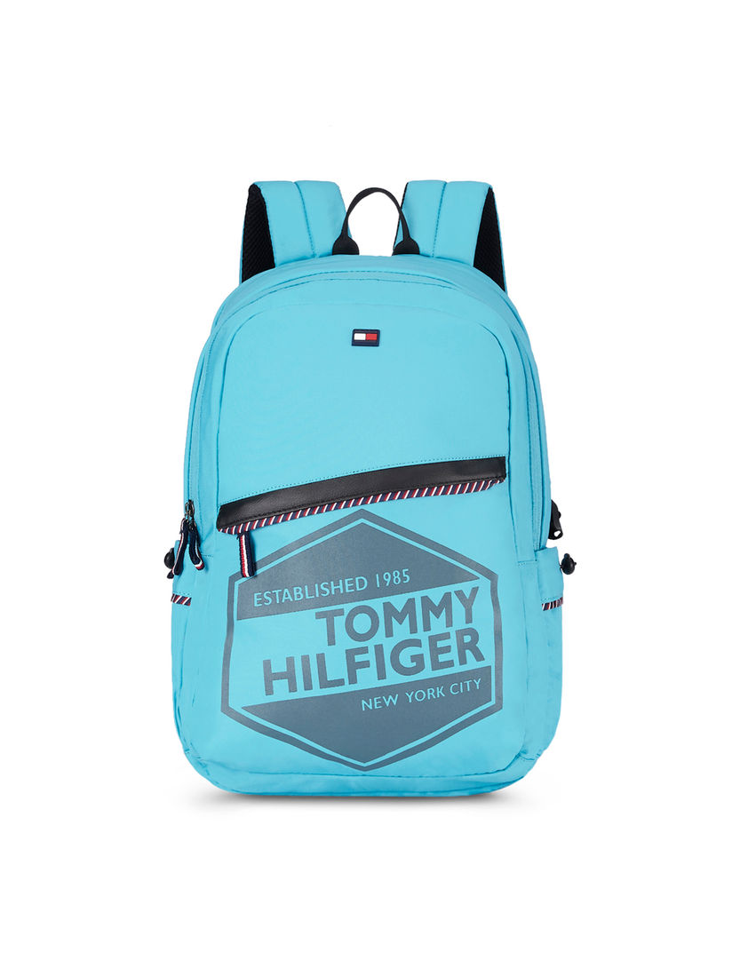 turquoise backpack purse