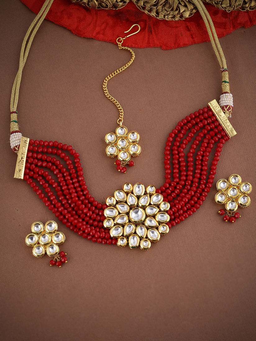 Voylla Jewellery Sets Buy Voylla Traditional Kundan Floral Maang Tika Set Online Nykaa Fashion Check our latest imitation jewellery online. voylla traditional kundan floral maang tika set