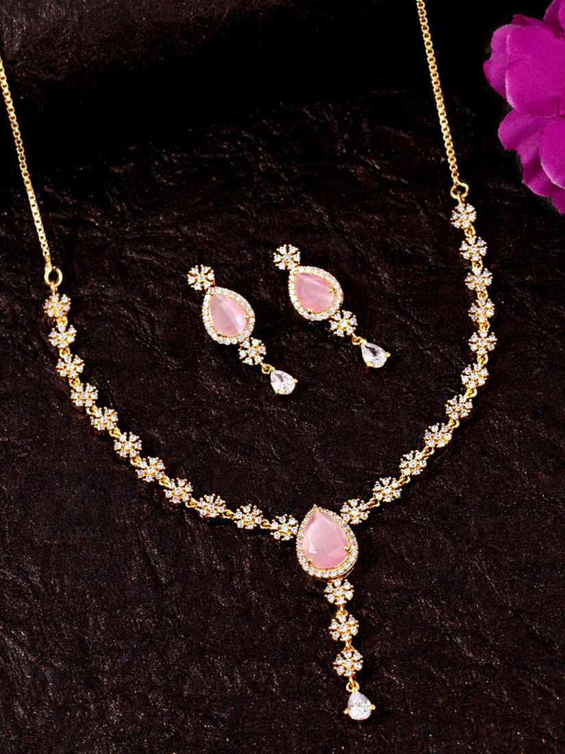 Voylla Jewellery Sets Buy Voylla Brass Yellow Gold Plated Necklace Set Online Nykaa Fashion Wishful phulkari necklace set for women. voylla brass yellow gold plated necklace set