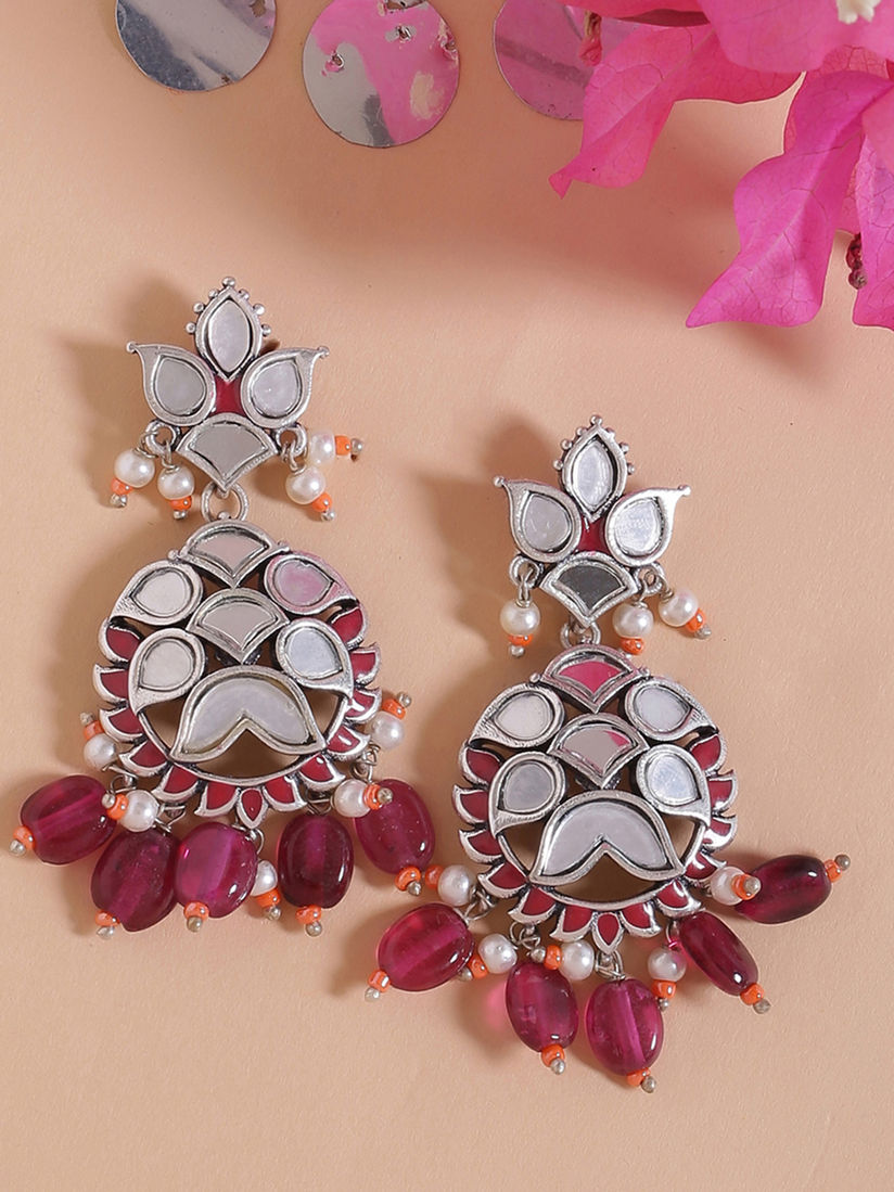 Voylla Earrings Buy Voylla Silver Thikri Mirror Work Chandbali Earrings Online Nykaa Fashion @krishna.jewellers.jubileehills #jhumkaearrings #polkiearrings #jhumkaas #earrings pic.twitter.com/rgfxtpv1px.