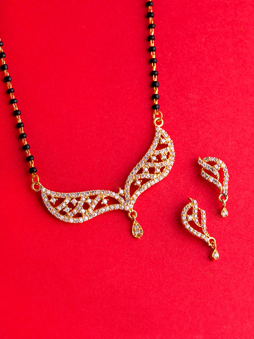 Voylla Ethnic Buy Voylla Cutwork Design Cz Mangalsutra Online Nykaa Fashion The platform offers an exclusive array of voylla fashion jewellery that is. nykaa fashion