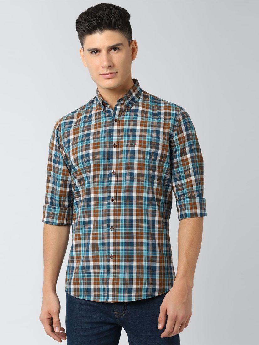 peter england casual shirts