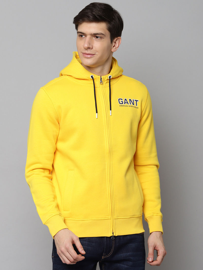 Gant yellow sweatshirt clearance