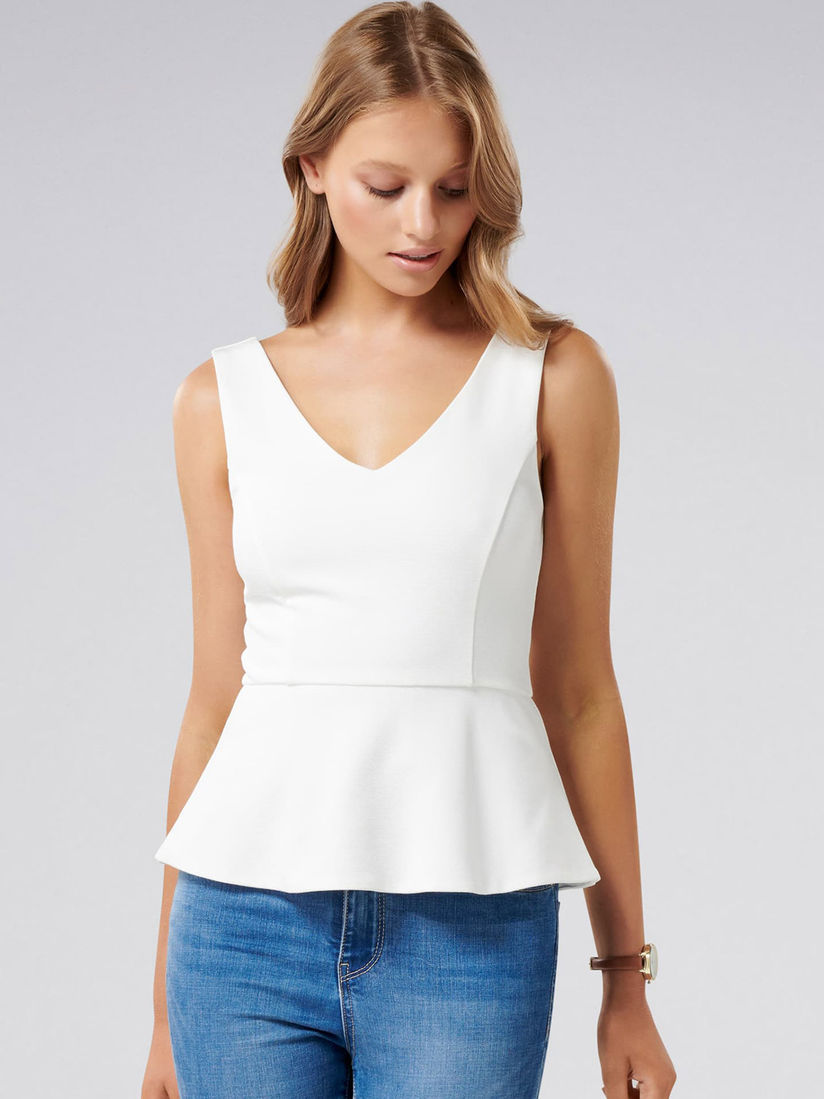 Forever new peplum top clearance
