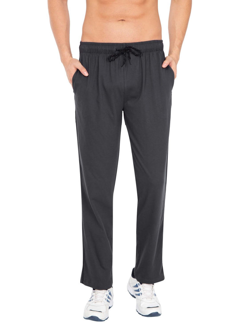 jockey solid men's track pants