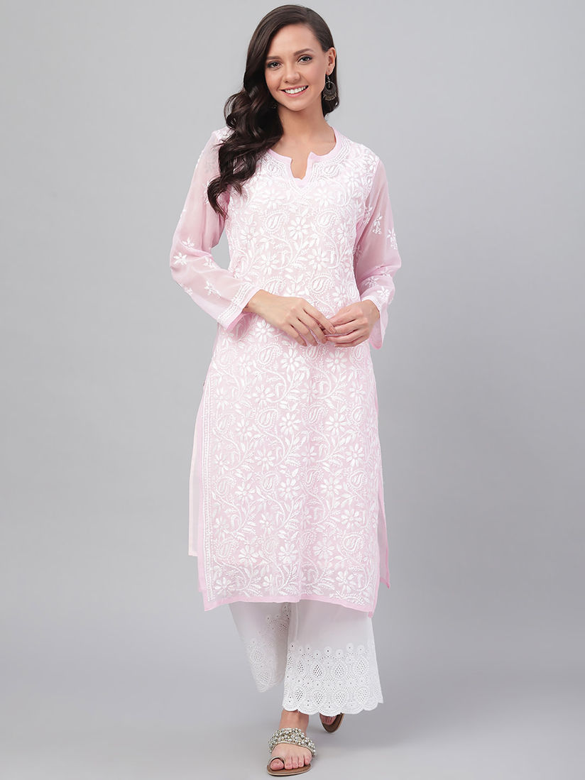 light pink kurtis