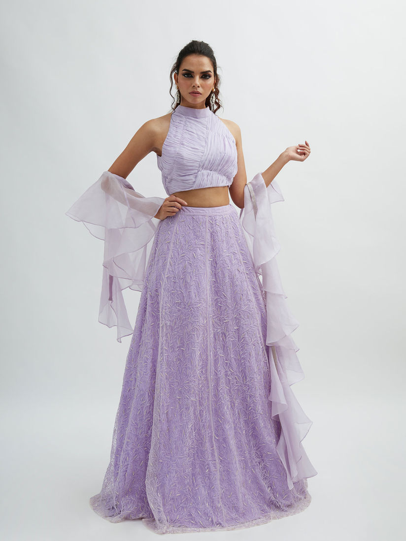 Lavender lengha clearance