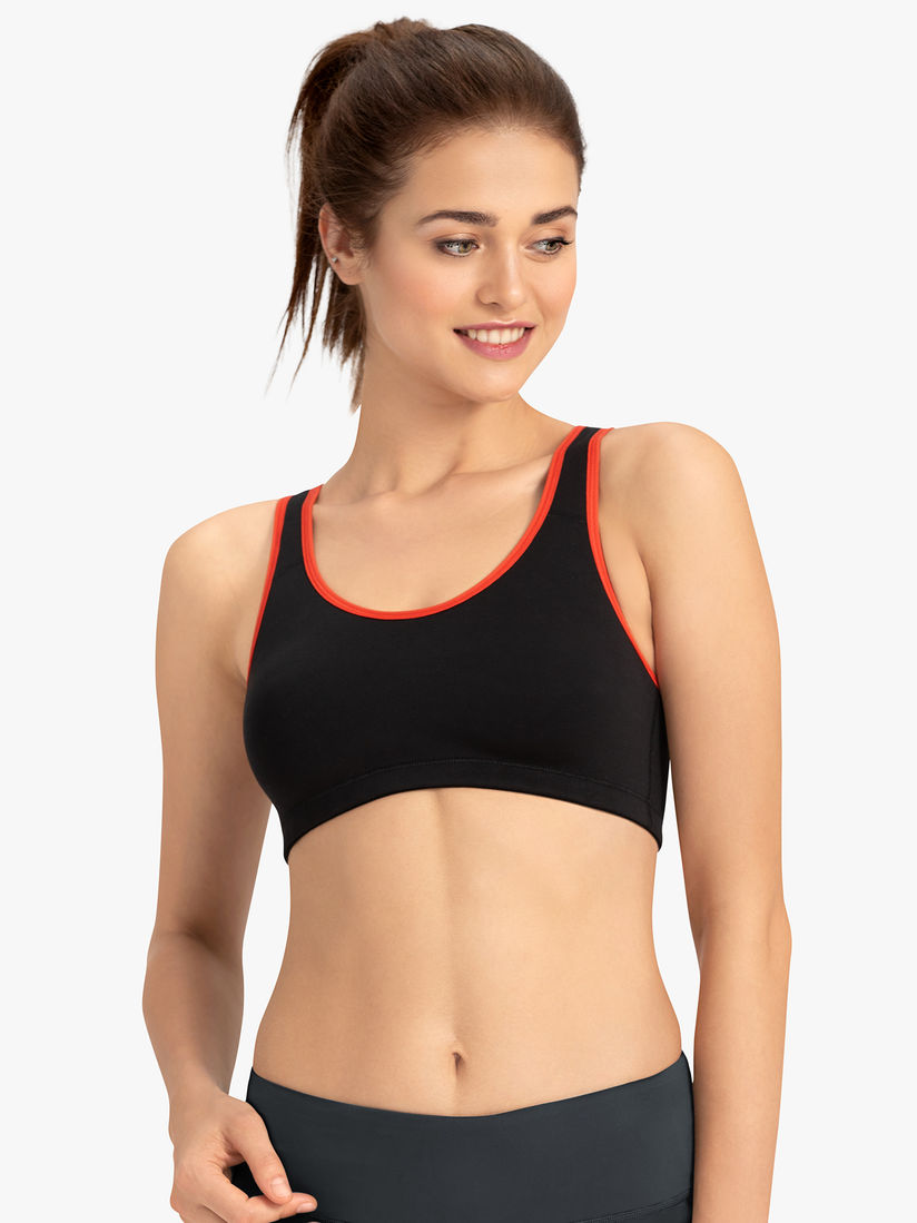 padded non wired sports bra