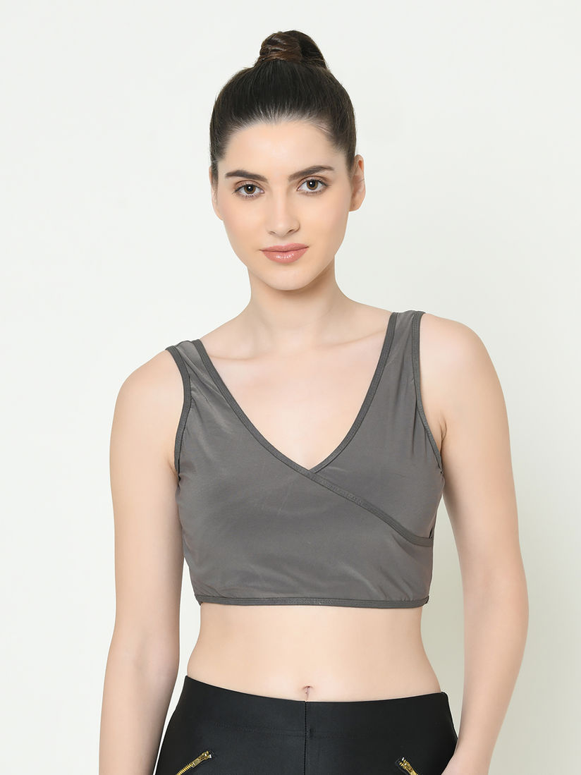 Aesthetic Bodies Lingerie Aesthetic Bodies Women S Sports Bra Olive Green Online Nykaa Fashion