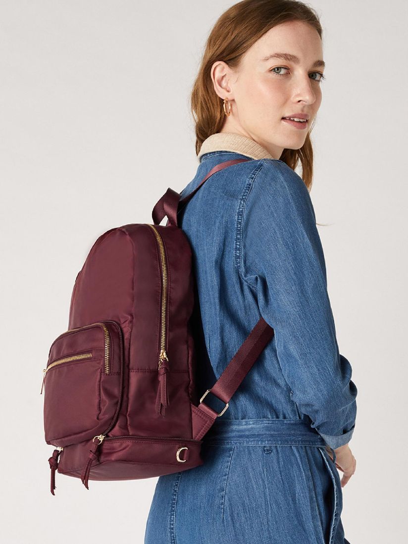 accessorize mini backpack