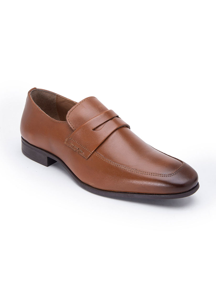 Allen cooper tan formal shoes Clearance