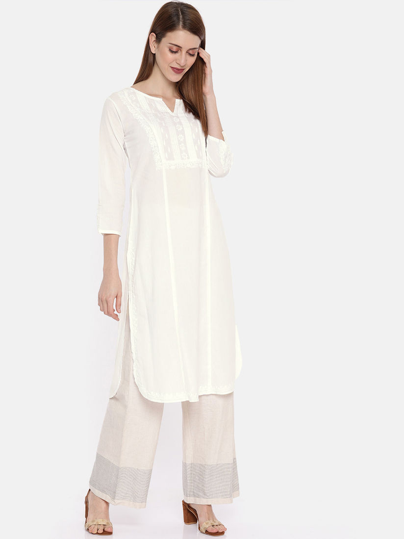 Ada Kurtis Kurtas And Tunics Buy Ada Women Ethnic White Cotton Lucknow Chikan Kurta Online Nykaa Fashion Buy designer long lucknow chikankari kurtas or chikan kurtas for women and girls and very discounted price in georgette , cotton and in silk. ada women ethnic white cotton lucknow chikan kurta