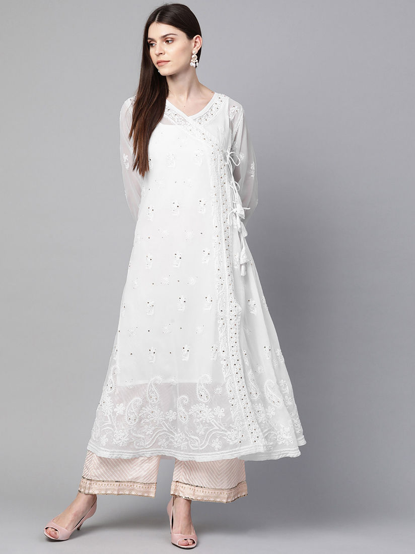 Chikankari kurta for women Outlet