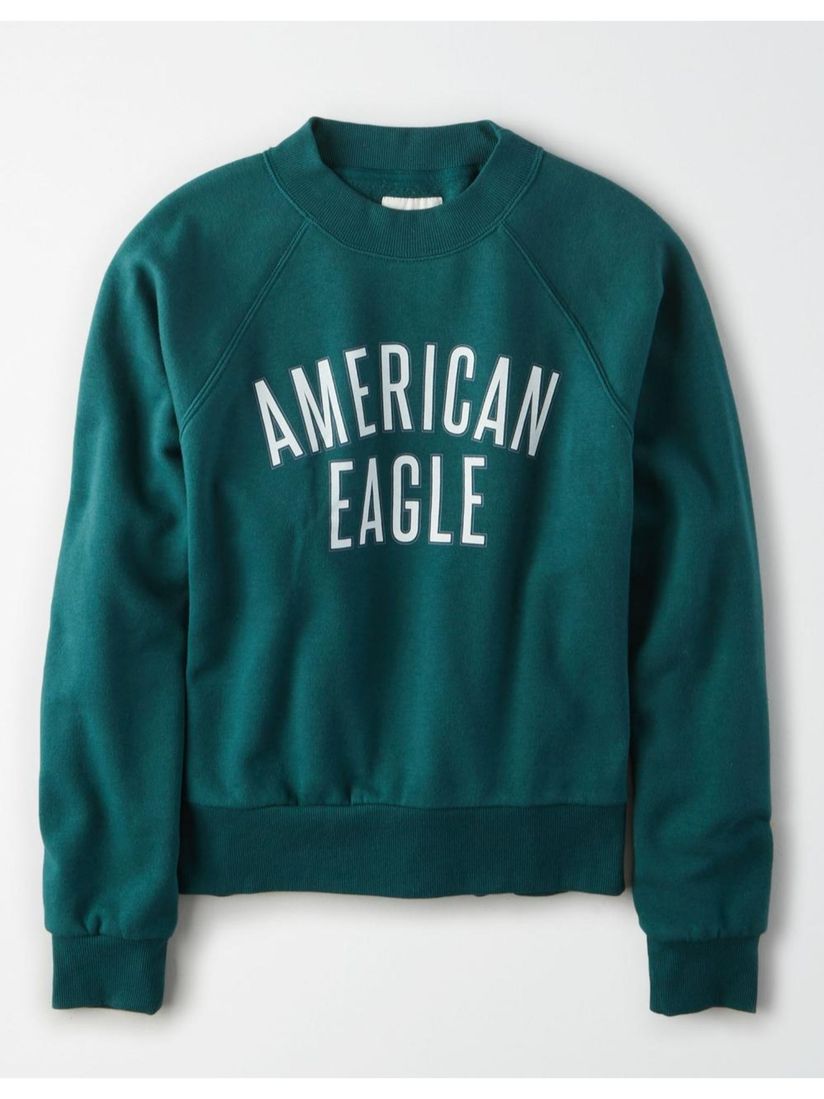 american eagle blue sweatshirt