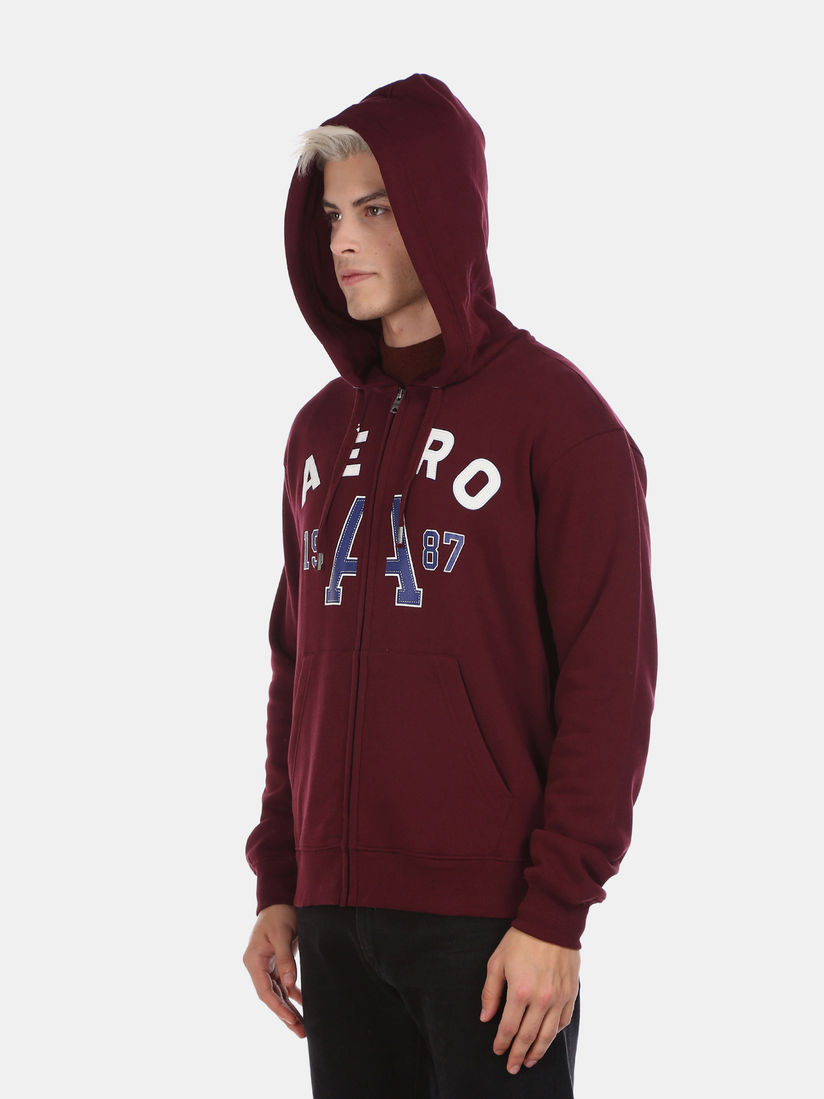 Aeropostale maroon hoodie Clearance