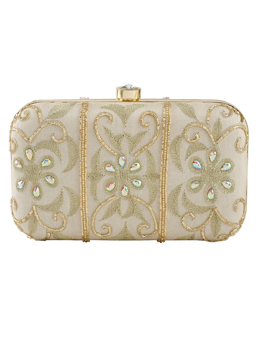 white clutches online