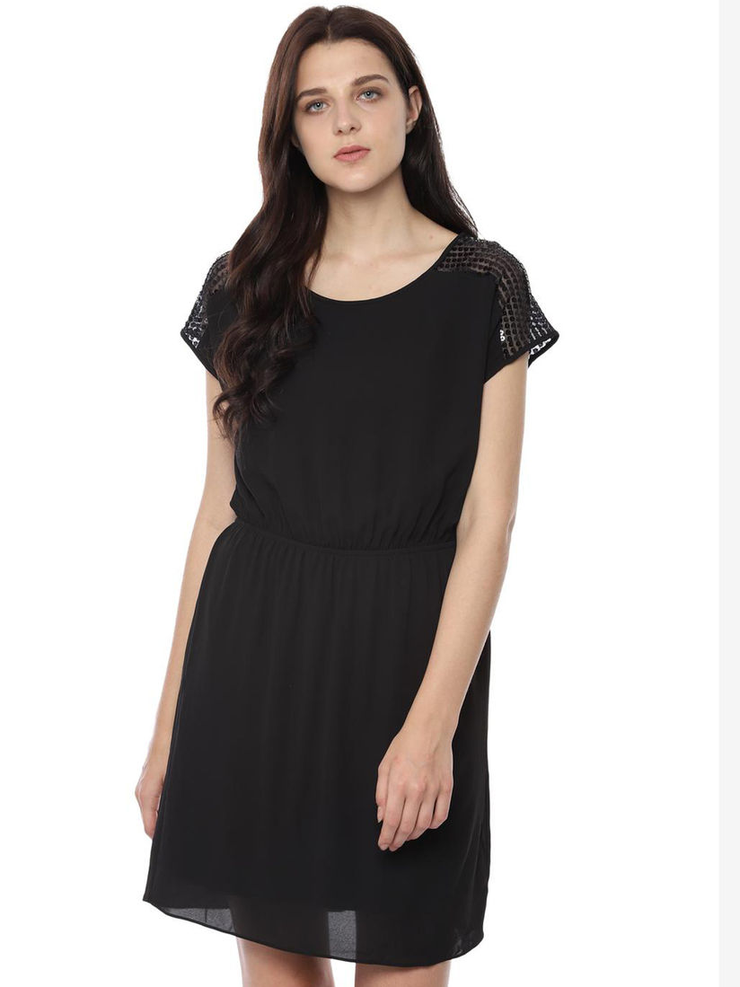 plain little black dress