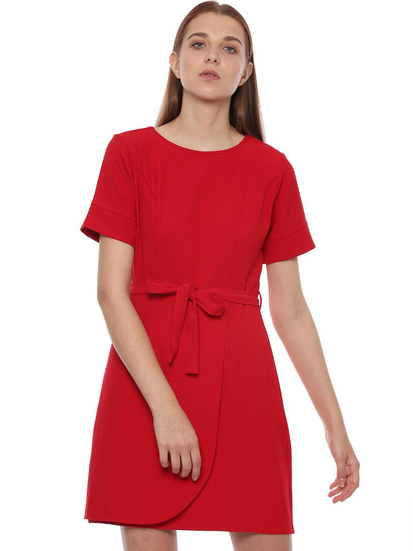 Plain short sleeve dress Clearance