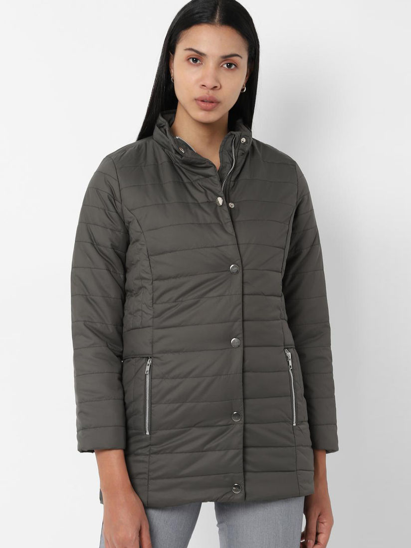 allen solly green jacket