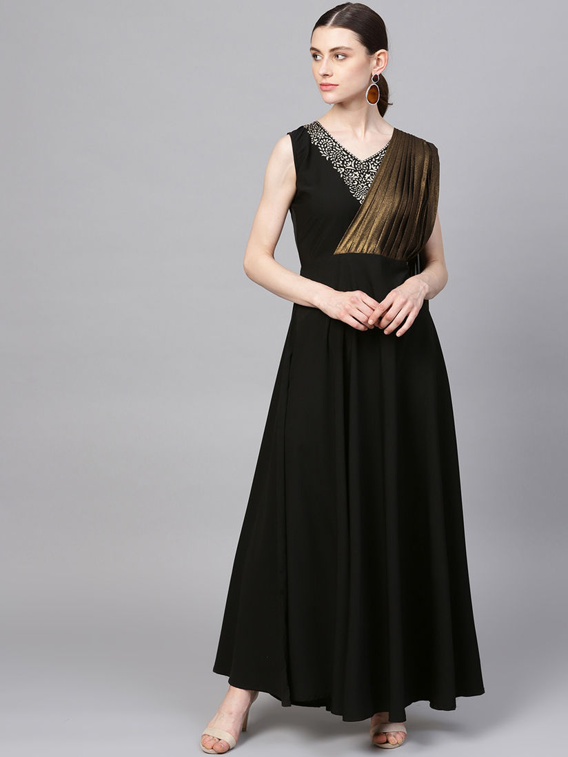 Ahalyaa Ethnic Dresses Buy Ahalyaa Black Party Wear Saree Drape Style Dress Online Nykaa Fashion Find the perfect maxi dresses online from milanoo.com. ahalyaa black party wear saree drape style dress