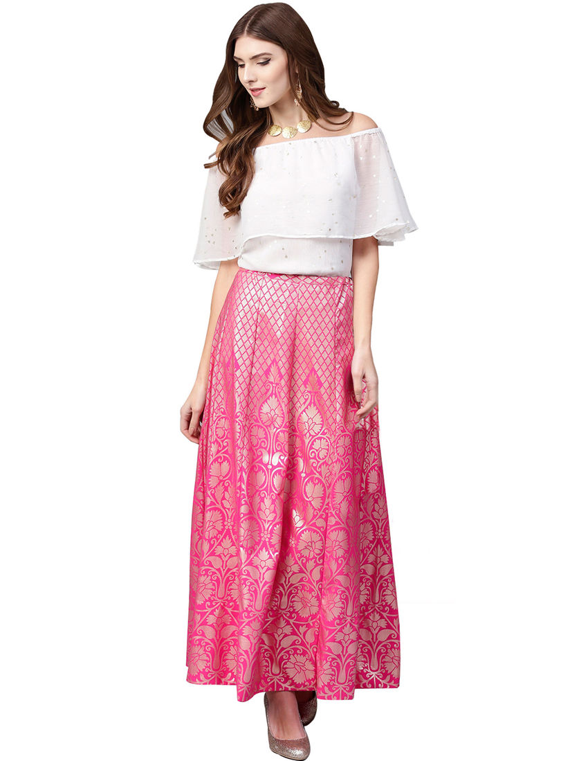 Skirt and blouse online shopping Clearance