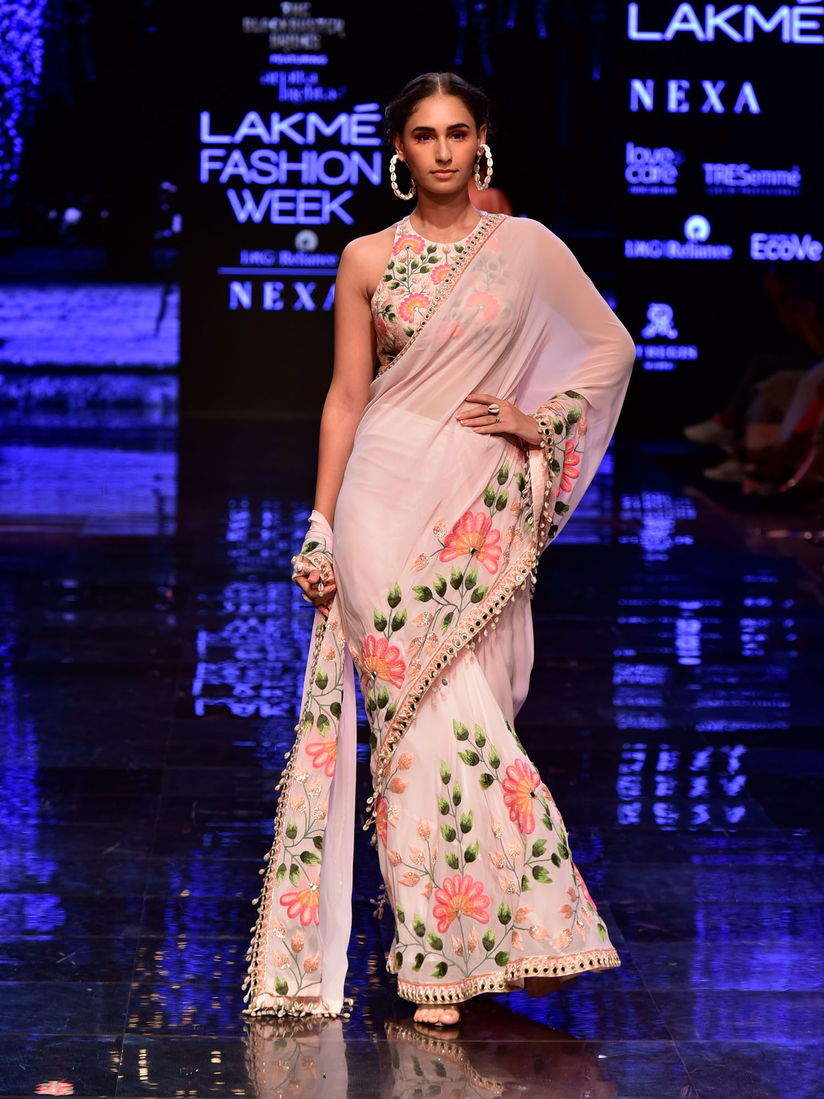 Arpita Mehtasarees Buy Arpita Mehta Saree With Blouse Online Nykaa Fashion Home celebrity sarees madhuri dixit in arpita mehta.