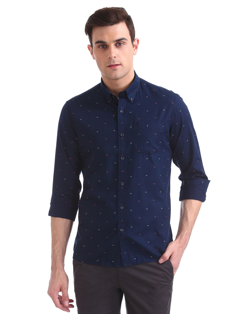 Arrow printed shirts clearance