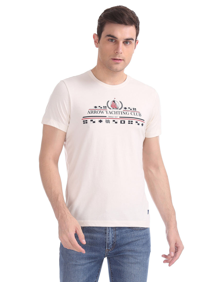 Buy Arrow Sports Short Sleeve Graphic T 