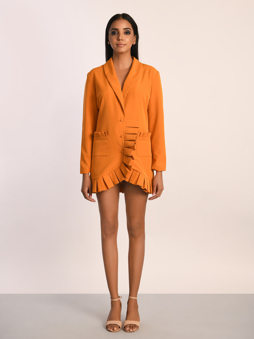 tangerine blazer